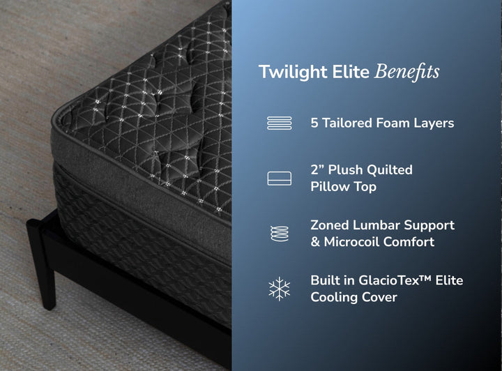 Twilight Elite Firm Mattress by Helix
