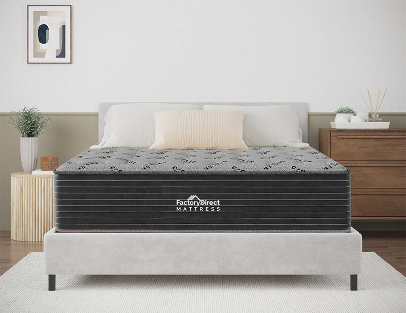 Cool Comfort Plush Hybrid by Factory Direct Mattress Twin