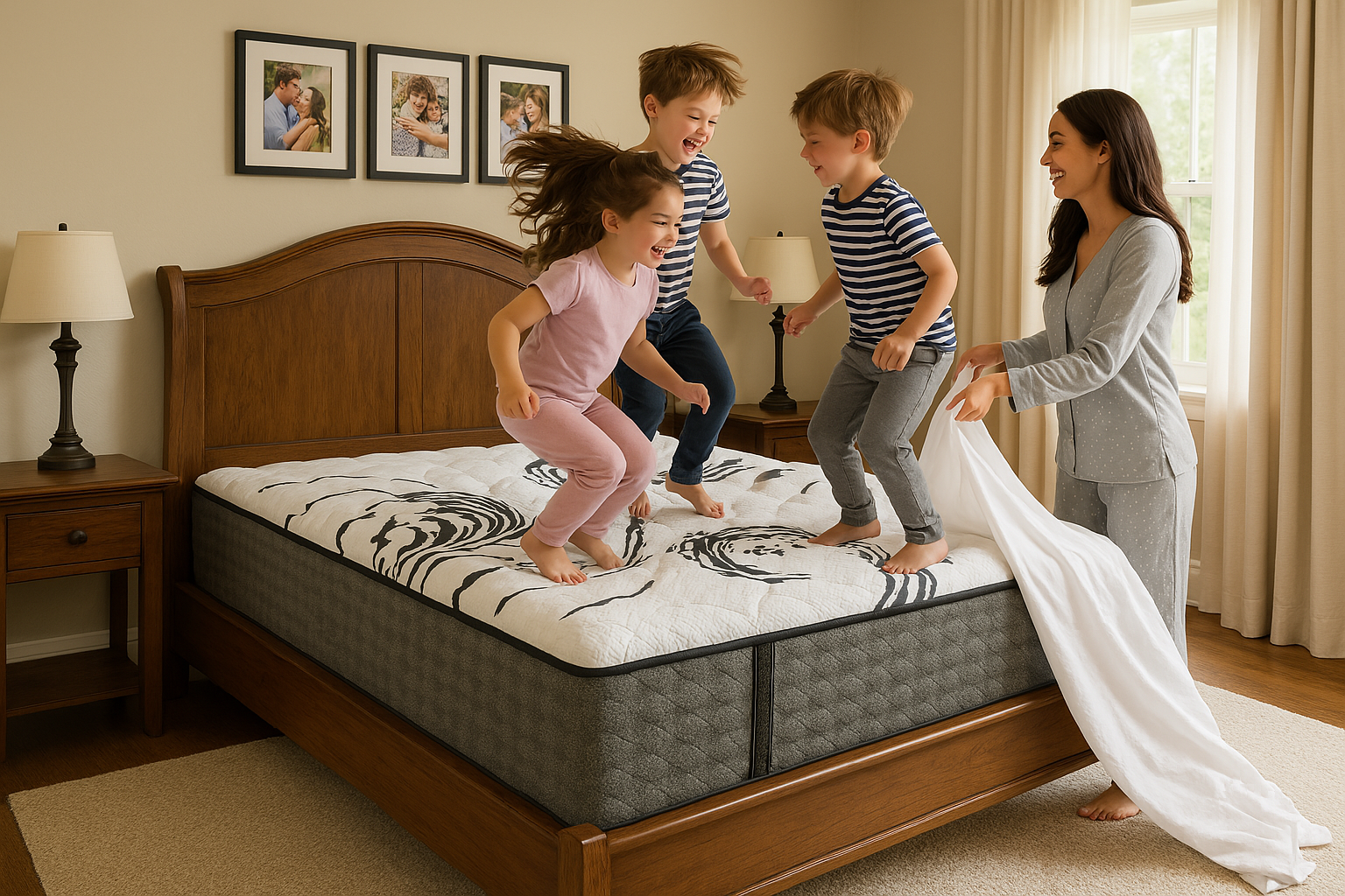 Factory Direct Mattress with 5 Different Firmness Levels