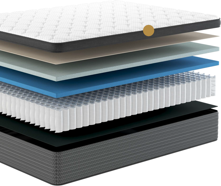 Alpine 11" Pillow Top Mattress by Factory Direct Mattress