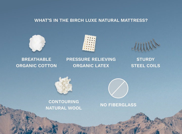Birch Luxe Natural materials