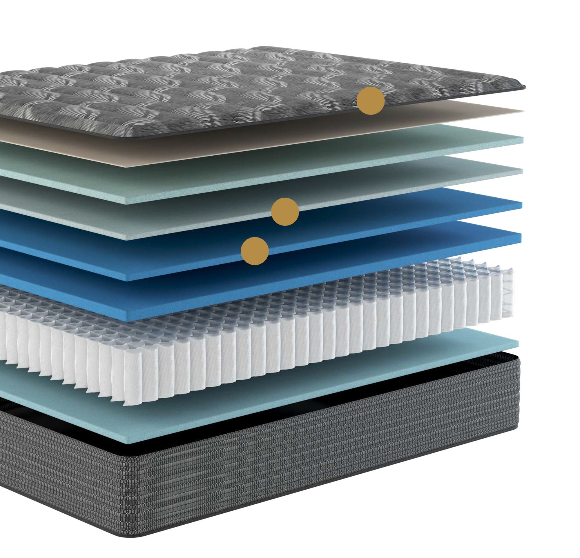 Everest Firm 13" Mattress by Factory Direct Mattress