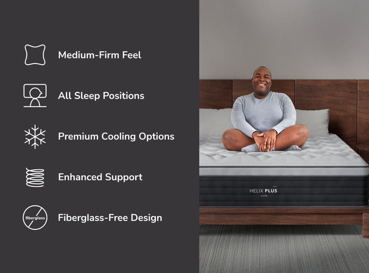 Helix Plus Luxe Mattress by Helix