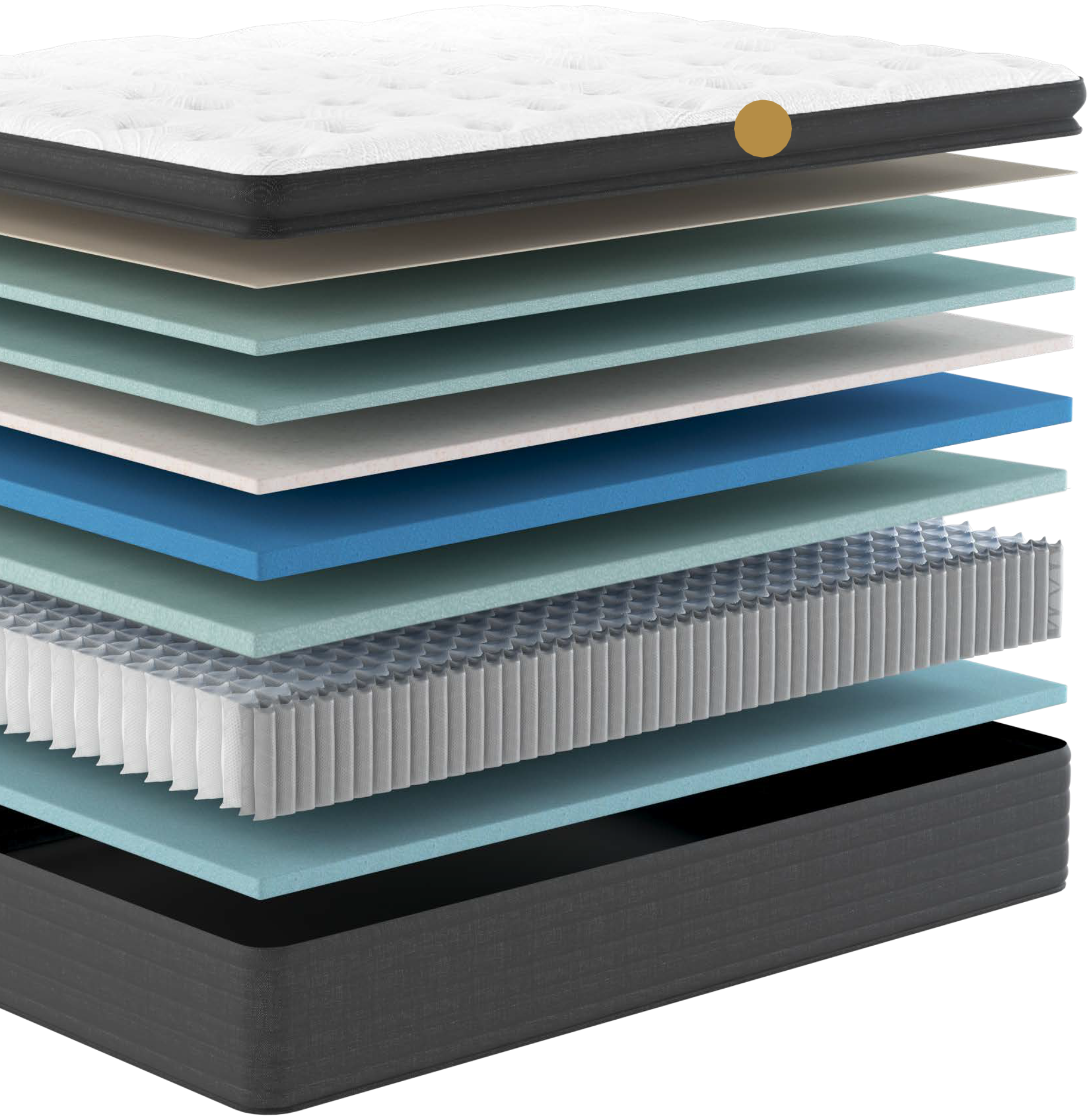 Summit Jumbo Pillow Top 16" Mattress by Factory Direct Mattress